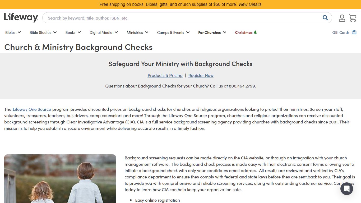 Church & Ministry Background Checks for Volunteers or Workers - Lifeway