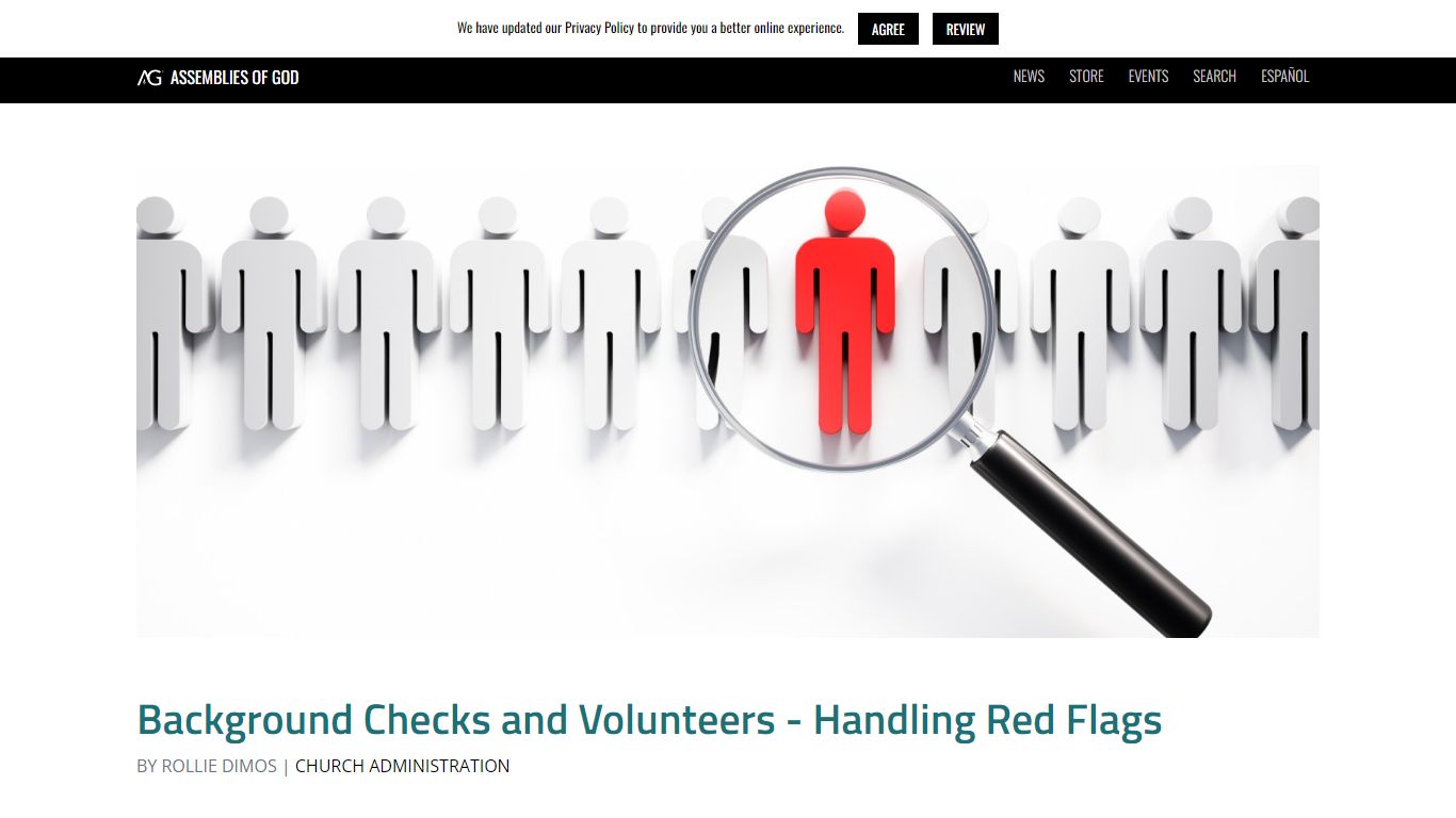 Background Checks and Volunteers - Handling Red Flags